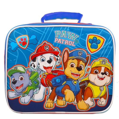 Boîte à déjeuner Paw Patrol avec sac isotherme et gourde pour école