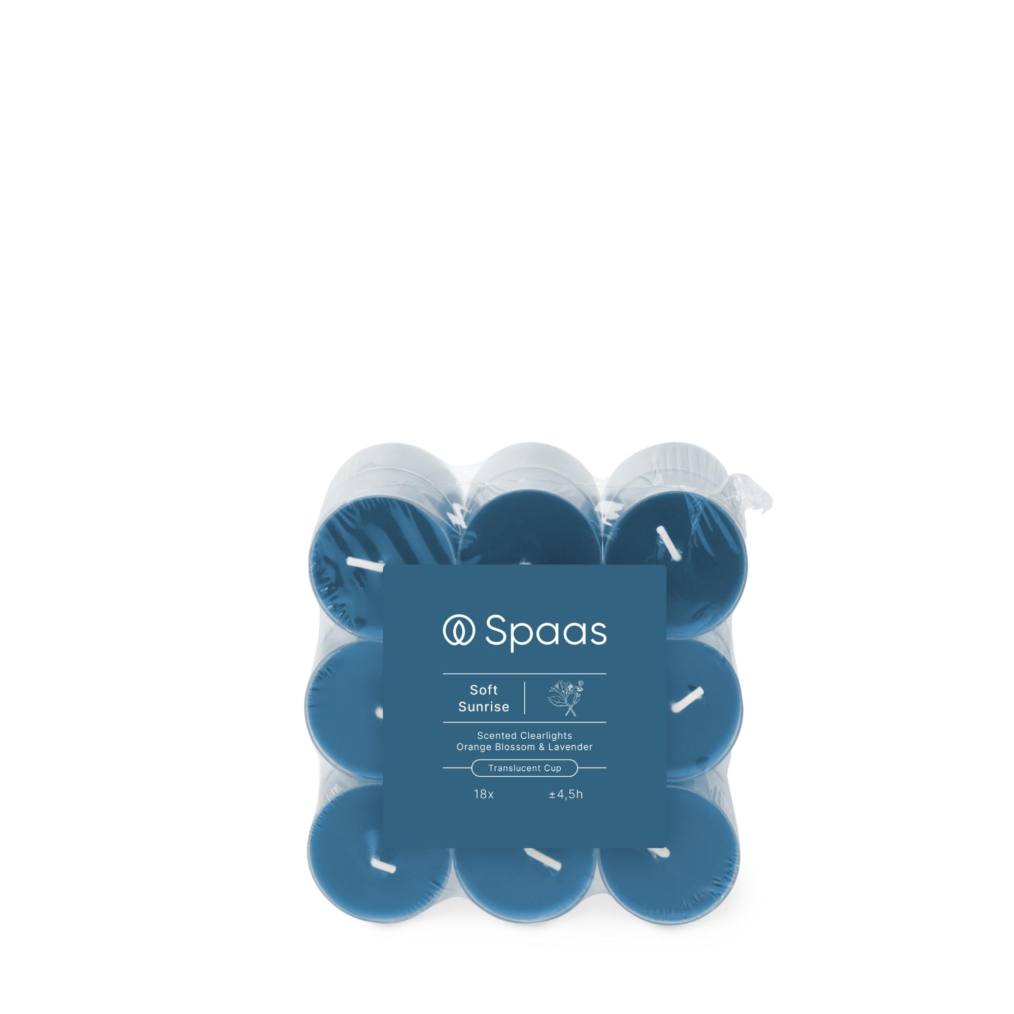 Spaas Scented Clearlights flatpack x18 4,5h - Soft Sunrise