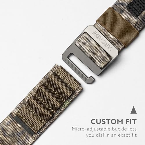 Arcade Belts Hardware Alu Utility Belt - Low-Profile Aluminum Buckle, Heavy Duty Work Belt, Stretch Webbing, Anti-Slip3