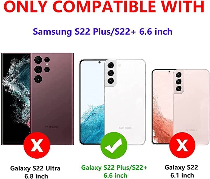 Image of DIZORO Liquid Silicone Case with Microfiber Cushioning Compatible for Samsung Galaxy S22 Plus 5G Shockproof Slim Back Cover, Gel Rubber Full Body Protection (Mint Green)