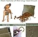 Leckerlibeutel für Hunde, Freihändige Hundeleckerlitasche mit Verschluss, Kleine Futterbeutel für das Hundetraining mit Karabiner, Welpen Leckerlitasche für Hunde für Hundetraining
