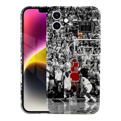 YiXinBB Case Compatible with iPhone 13 Pro, Basketball Legend A1A042 Pattern Design Case for iPhone 13 Pro Cases forMen and Women, Shockproof and 3D Soft Shell Full Coverage Fit Cover
