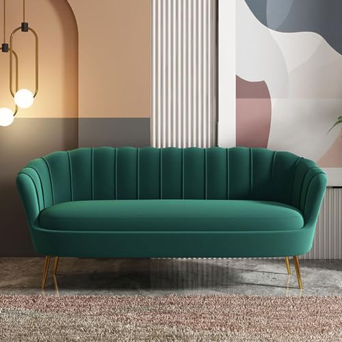 Petit canapé confortable pour chambre à coucher, salon et magasin de vêtements, idéal pour les sièges doubles ou trois personnes