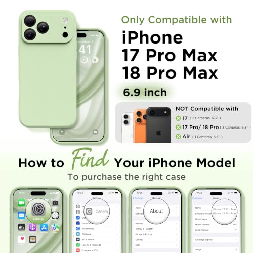 Image of GolbinBox Magnetic for iPhone 18 Pro Max Case /17 Pro Max Case, Green
