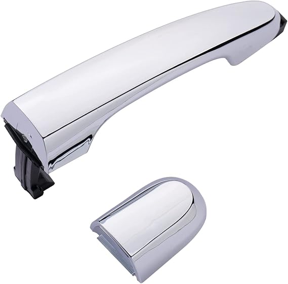 Lcyolada Exterior Rear Right Passenger Side Chrome Door Handle for Kia
