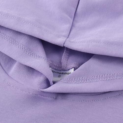 Spring&Gege Boys Lightweight Pullover Hoodies Short Sleeve Hooded Sweatshirt (5-14 Years)3