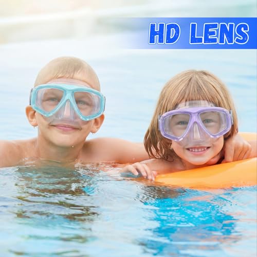 Flutesan 4pcs Kids Youth Swim Goggle with Nose Cover Elastic Strap,Color K by Flutesan - Used condition - Image 5
