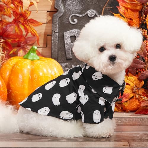 Roupas De Cachorro Fofas, Fantasmas, Camiseta Fashion Para Cães Médios, Macia, Confortável, Engraçad