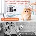 KACNON Hundeschermaschine mit Staubsauger (3.3L,13kPa) - All in one Haustierpflegeset - Leise Schermaschine Hund Katze - Tierhaarstaubsauger Elektrische Haustierbürste