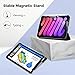 ProCase Smart Case for iPad mini 7 A17 Pro 2024/iPad Mini 6 2021 8.3 Inch iPad mini 7th/6th Gen Case, Hard Back Cover for iPad mini 8.3