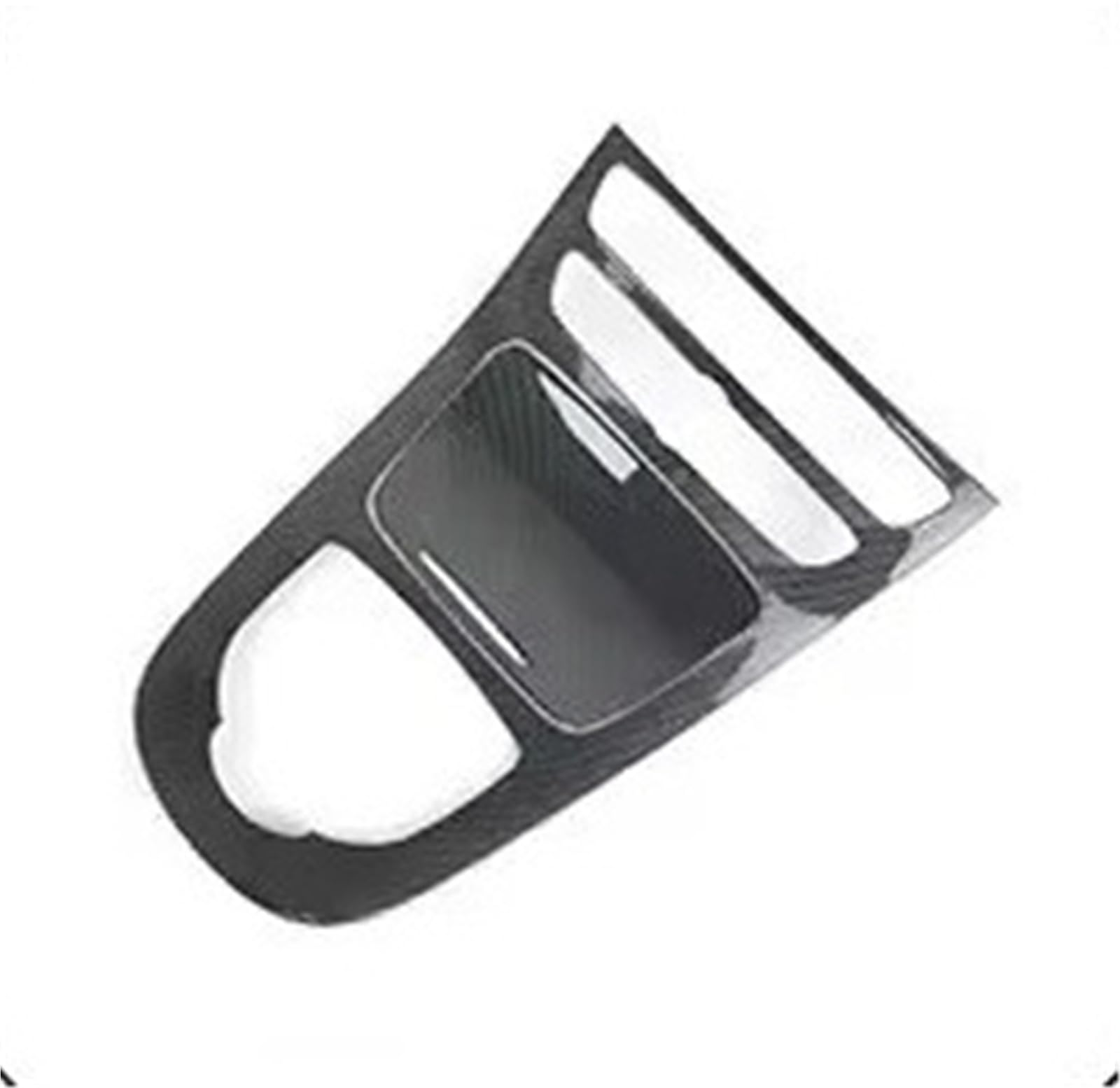 Cambio Pannello Telaio Copertura Pannell Per Benz Per Classe E Per W213 2016-2018 Console Pannello Copertura Cambio Fibra Carbonio Colore Finiture Interni Accessori Auto(Carbon Black)