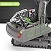 PREPOP Remote Control Excavator Toy for 6-12 yr Boys, Best Birthday Gifts for Kids 6 7 8 9 10 11 Year Old, Green
