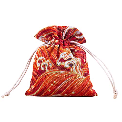 10 Bolsas Saco de Lino para Joyas y Aromas 8x10 cm miniatura 1