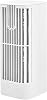 Tower Fan for Bedroom Mini Portable Desk Quiet Cooling Fan with Night Light 3 Speed Wind Settings Rechargeable Personal Table Bladeless Fan for Home Office College Dorm Small Space Indoor