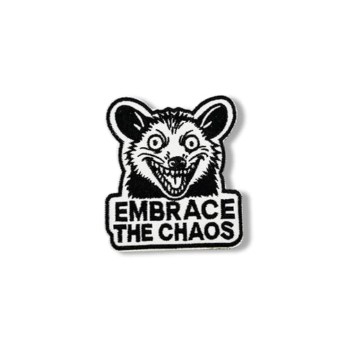 Embrace The Chaos Patch – 3 Inch Funny Morale Patch