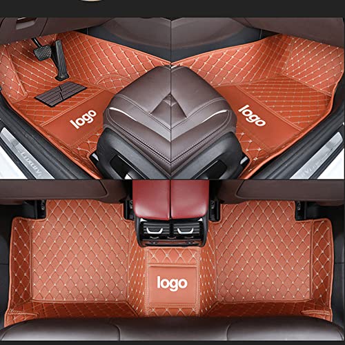 旧型　プリウス　30系　後期型　フロアマット　チェック柄　赤黒　1台分5枚 プリウス トヨタ ZVW30 平成21年5月〜23年12月(MC前)/チェック柄