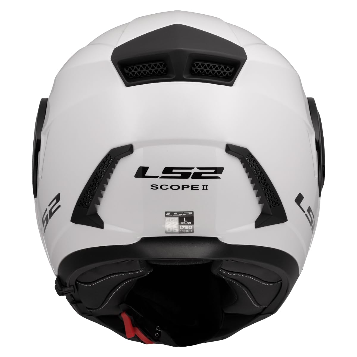 LS2, Casco Moto Modulare SCOPE II SOLID Gloss White, S