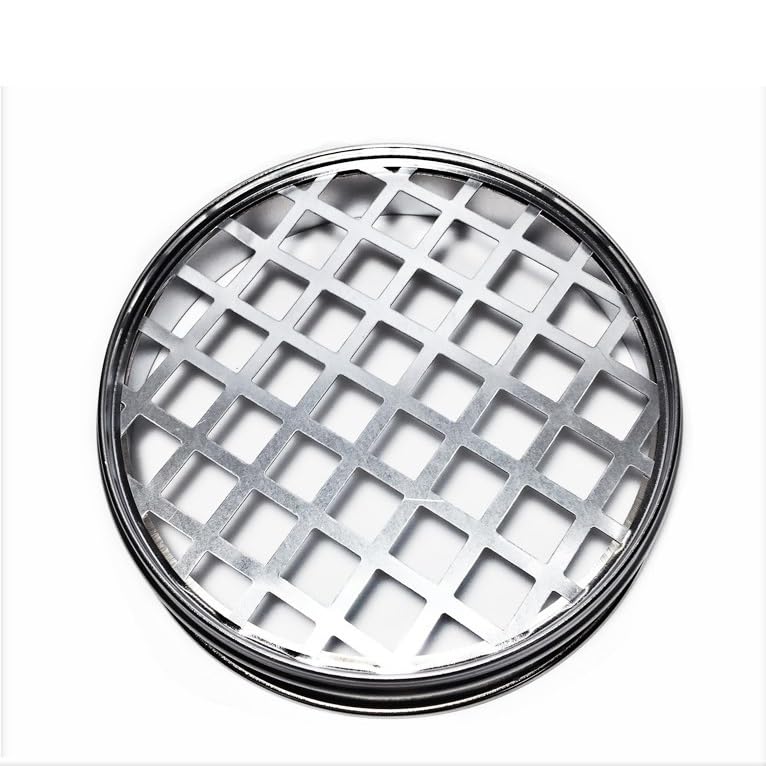 1 tamiz de grava de 20 cm con orificios cuadrados, tamiz de prueba estándar de laboratorio for una separación precisa de materiales (apertura 0,075-90 mm)(53 mm)