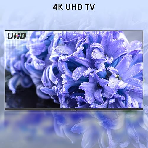 CHIQ 65 Zoll Fernseher,U65H7A,4K Smart TV,Android 11,WiFi,Bluetooth,Dolby Vision,Play Store, Google Assistant,Chromecast,Netflix,Triple Tuner(DVB-T2/T/S2/C), HDMI2.0, Schwarz – Bild 5