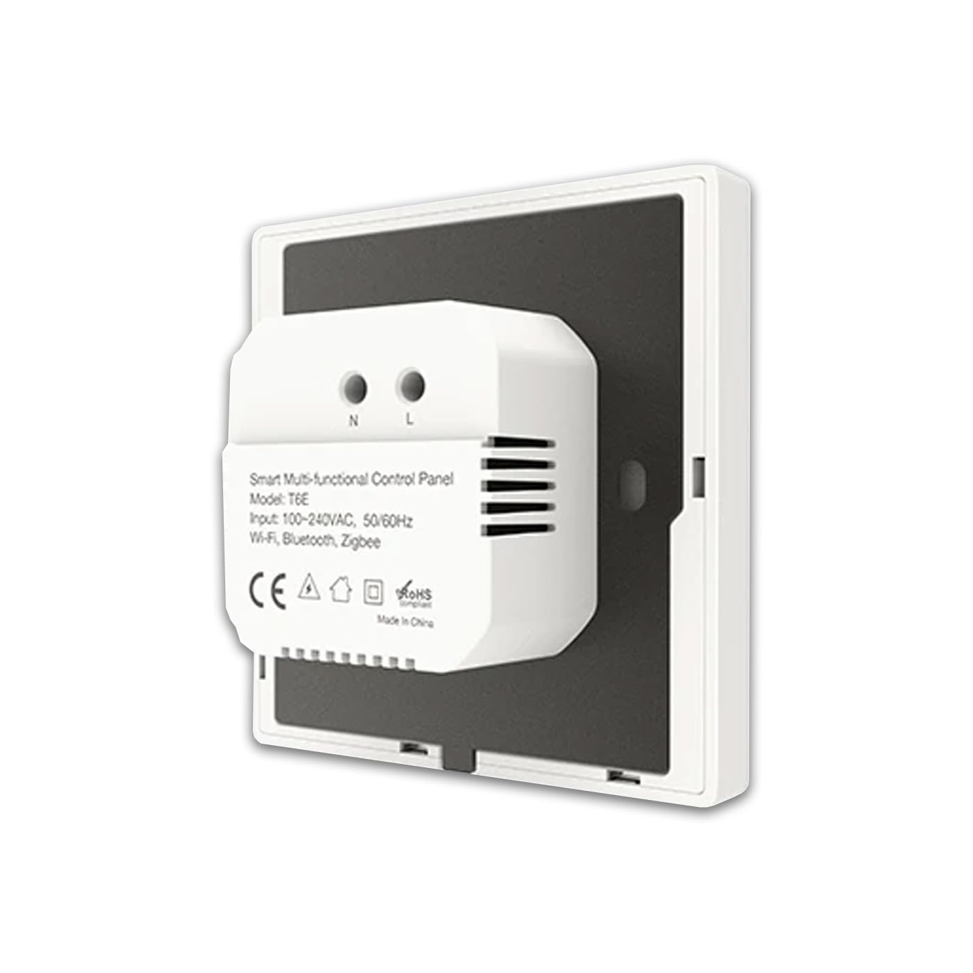 TUYA Smart Touch Monitor LCD Panel de control de escena inteligente pantalla con conectividad inalámbrica para interruptor de luz inteligente para el hogar inteligente, enchufes, WIFI ZIgbee, pantalla