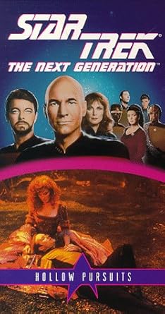 Amazon Com Star Trek The Next Generation Episode 69 Hollow Pursuits Vhs Burton Levar Mcfadden Gates Beaumont Gabrielle Becker Robert Bole Cliff Bond Timothy Burton Levar Carson David Chalmers Chip Compton