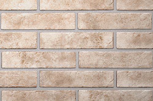 Preisvergleich Produktbild Klinker, Verblender, Wand-Dekoration, Wandverkleidung, Wandfliesen (Beige)