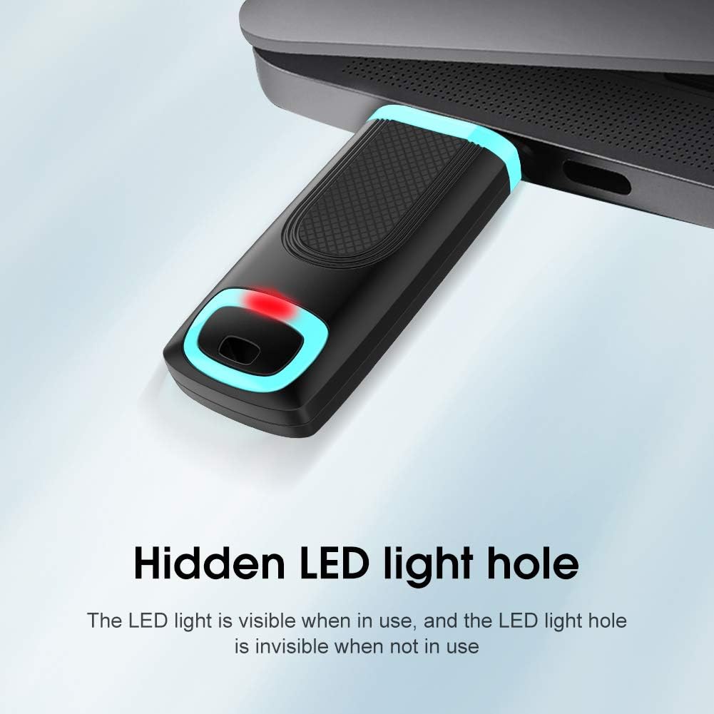 RAOYI 32GB USB 3.0 Flash Drive Thumb Drive USB 3.0 Memory Stick Single 32GB USB Key Zip Drive USB Drive (32G, Cyan) - Image 5