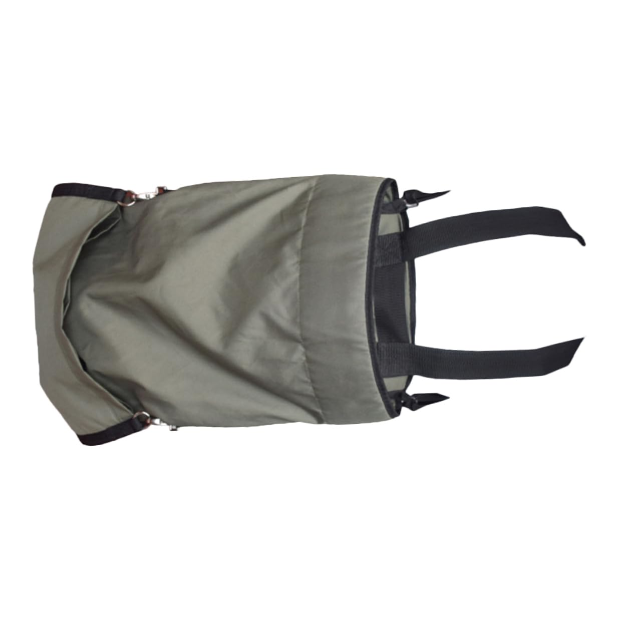 Mikikit Stain-proof Fruit Picking Apron Oxford Fabric Large Opening Comfortable Straps Machine Washable Versatile Use