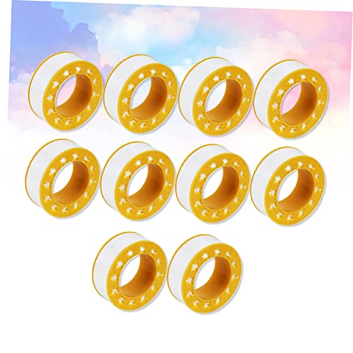 Cabilock 10 rolos de fita de vedação de água fita líquida de vedação de linha fita adesiva de vedaçã