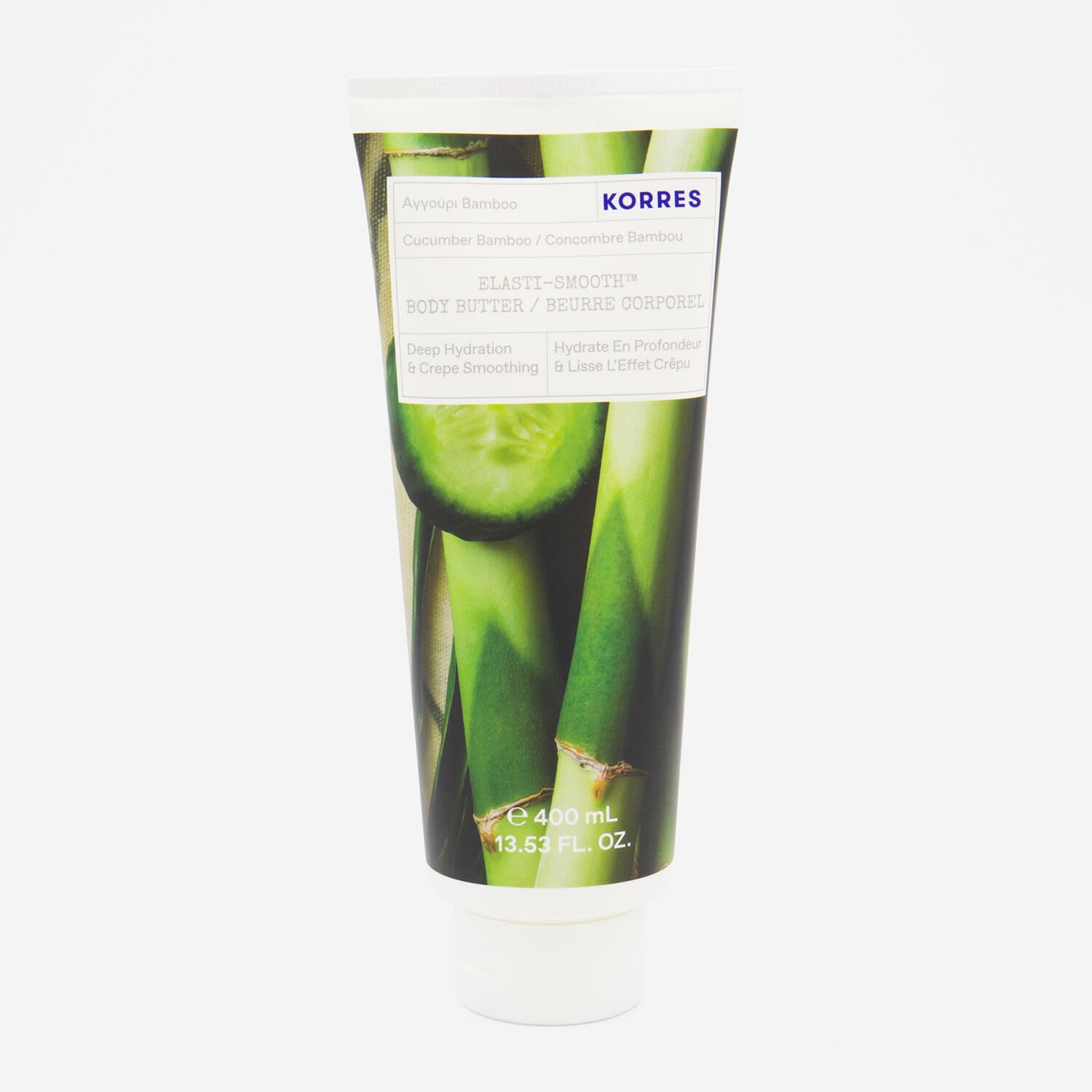 Korres KORRES - Mantequilla Corporal Elasti-Suave | Pepino Bambú | 400ml
