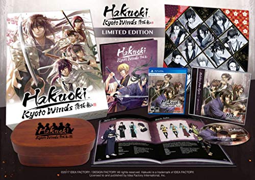hakuoki kyoto winds limited edition psv