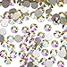 Jollin 1440pcs Glue Fix Crystal Flatback Rhinestones Glass Diamantes Gems for Crafting Nail Art Crafts Decorations Clothes Shoes 4.8mm (ss20, Crystal AB)