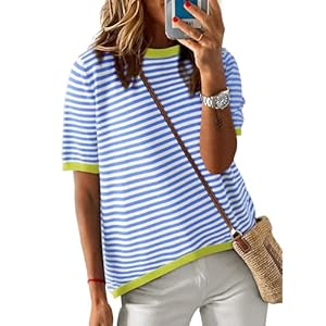 Dokotoo Womens Tops Casual Summer C...