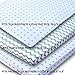 Ely's & Co. Kid's Waterproof Pack n Play Portable Mini Crib Sheet with Mattress Pad Cover Protection, White and Grey Chevron and Polka Dots (2 Pack)