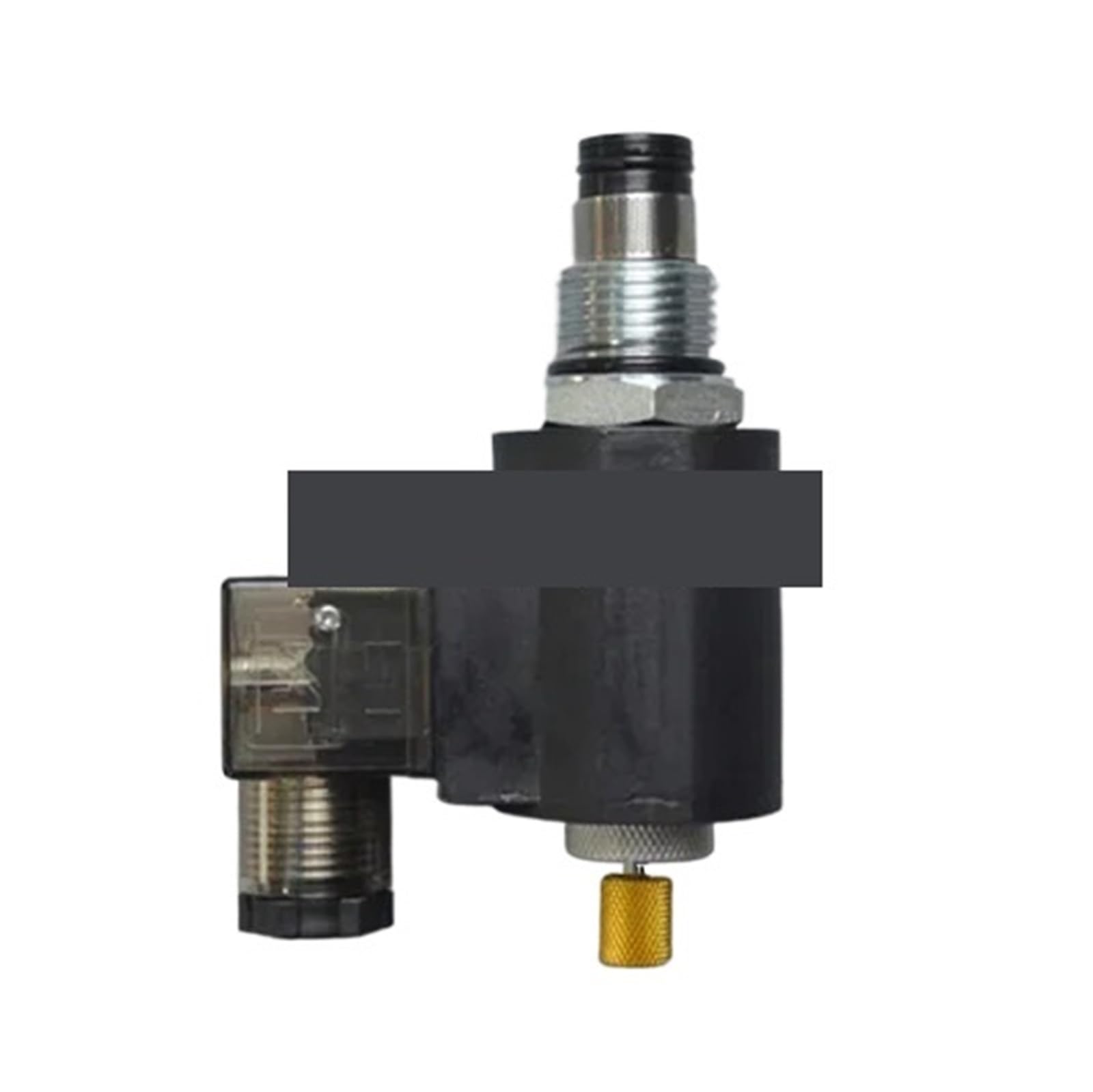 LEOTNNDQ DHF10-220H SV10-20M Two Position Two Way Normally Closed Threaded Hydraulic Cartridge Manual Pressure Relief Solenoid Valve(DHF10-220H DC24V)