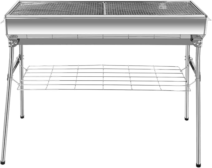 Foldable Stainless Steel Portable Grill