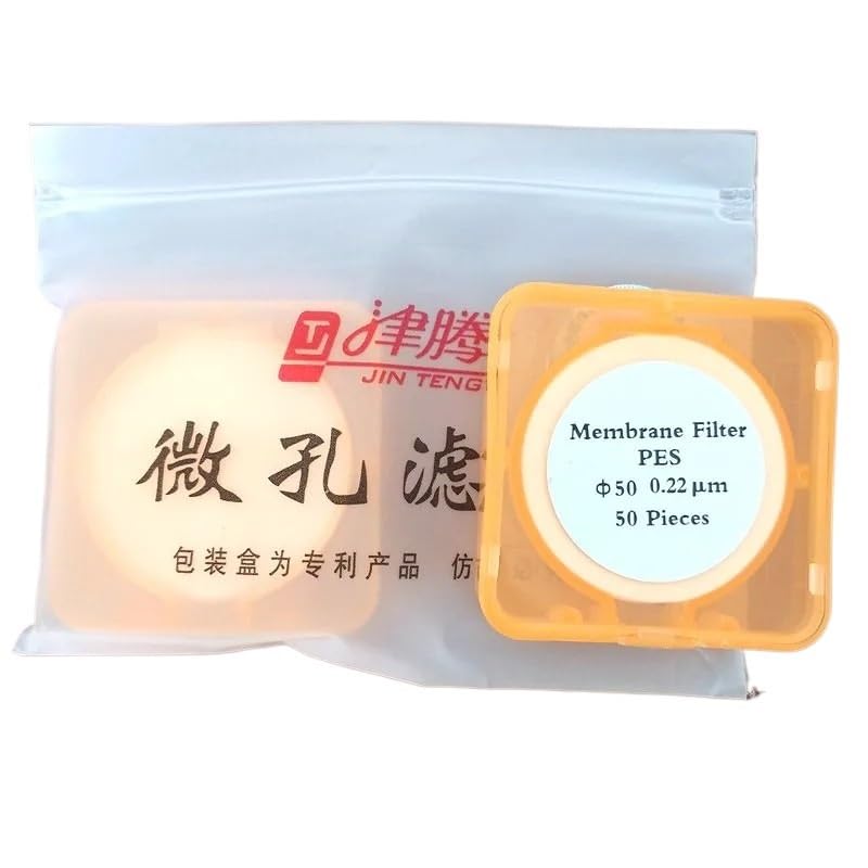 Microporous Membrane Filter PES Diameter 50 mm Micro Filter Membranes Nylon Pore Size 0.45um/0.22um 50 / PK(Nylon 50mm 0.22um)