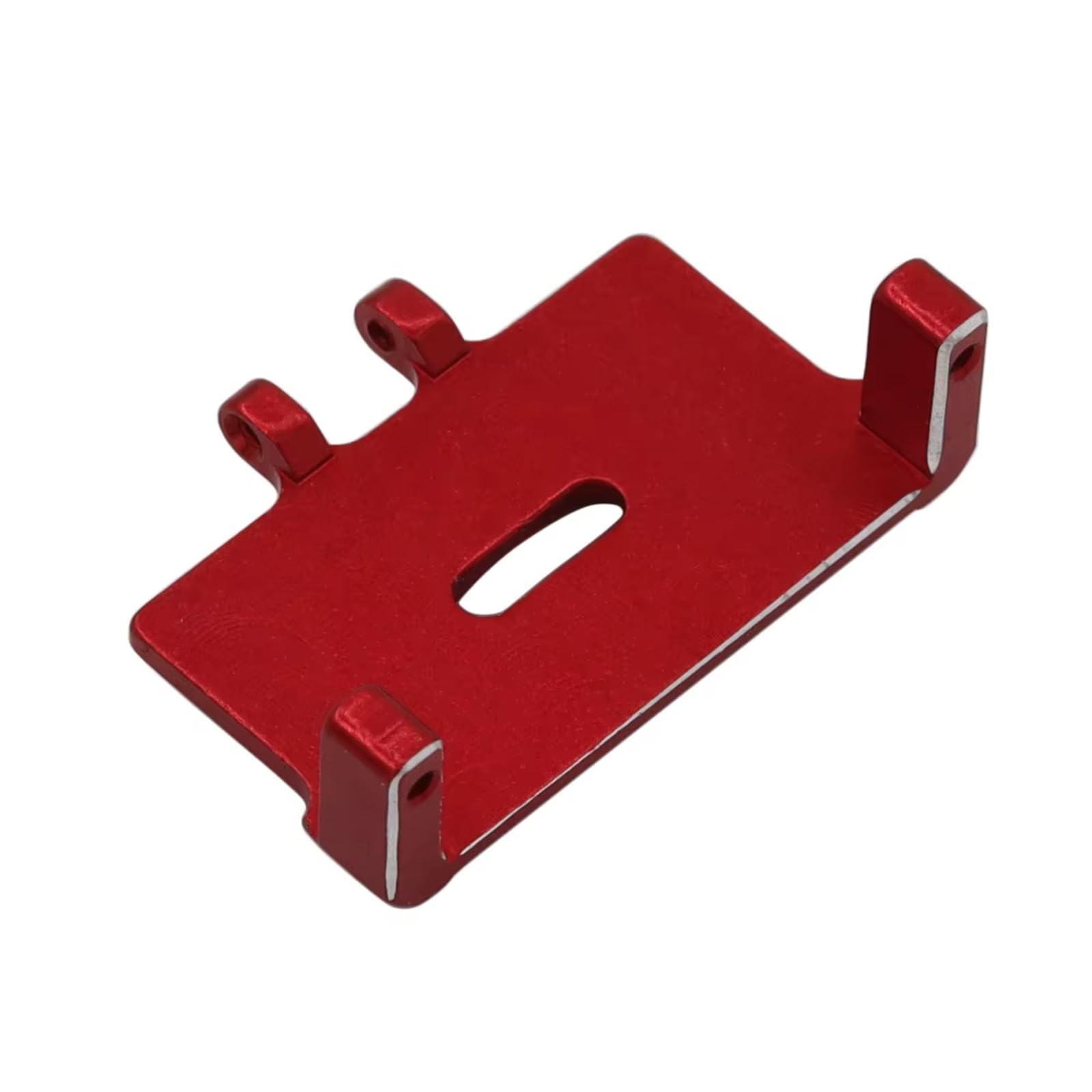 RC Car Accessories for Axial for SCX24 for Emax ES08MA II and Servo Metal Adjustable Servo Mount RC Crawler Car Upgrade Replacement Spare Parts(Red)
