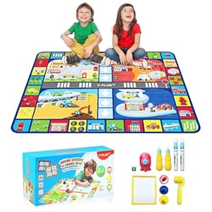 YPLUS Wassermalmatte Doodle Aqua Malmatte