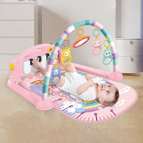 Tapete de Atividade Musical Piano Interativo Unicórnio Wakaii