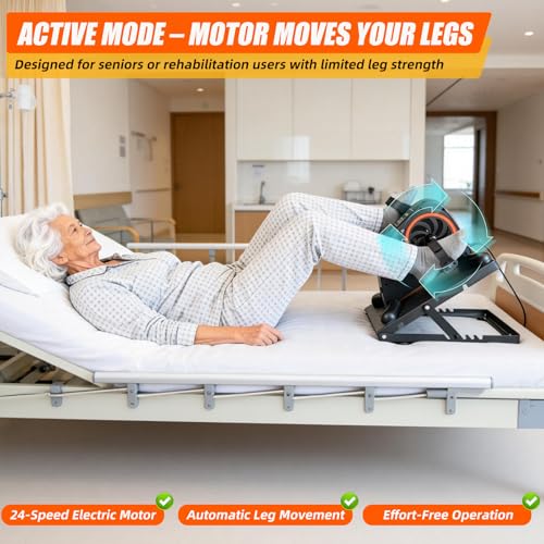 Image of Arm and Leg Exercise Pedal Machine for Seniors, Seated Rehabilitation Bike for Physical Therapy, Elderly Stroke Recovery & Mobility Training Equipment