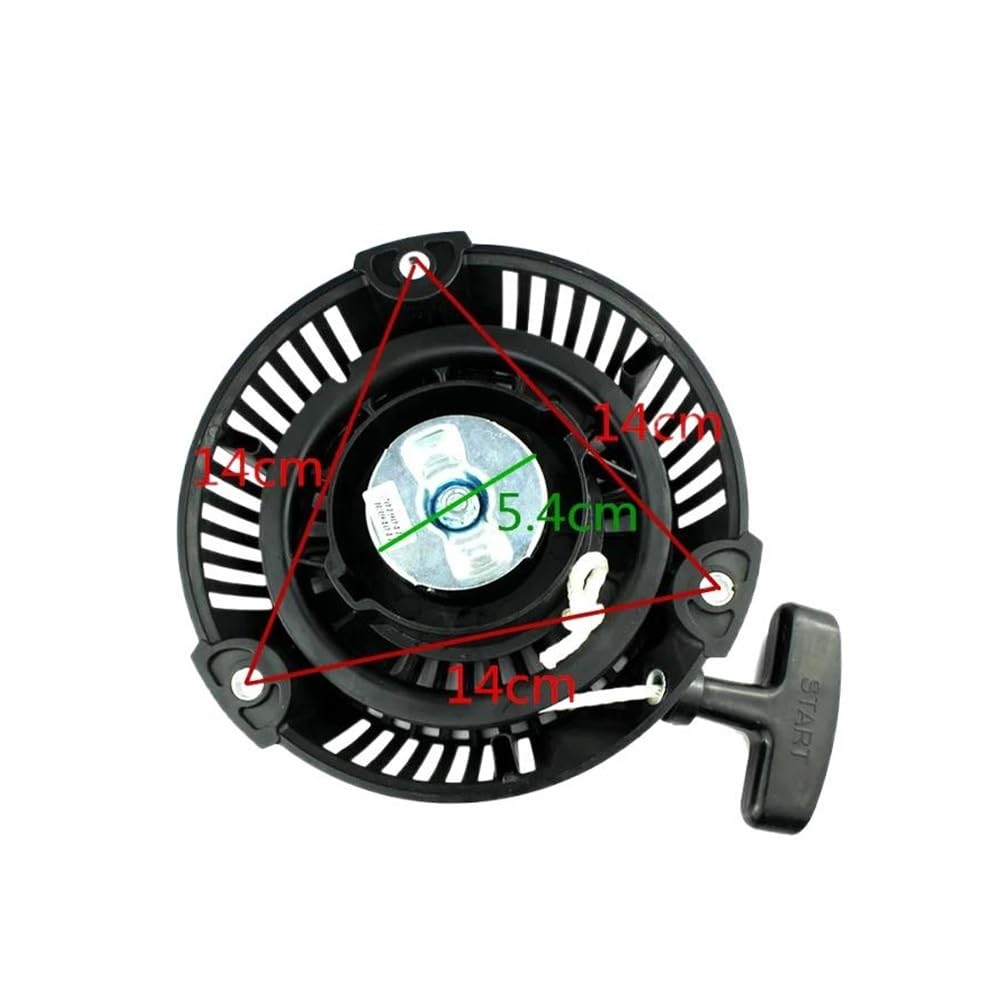 Avviamento a Strappo Adatto for Motore GP160 GP200 WL30XH WL20XH Coperchio dell'Acqua Molla di riavvolgimento Puleggia a cricchetto Maniglia Impugnatura Gruppo Corda