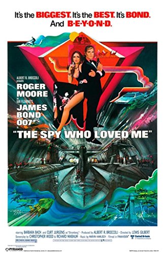 Pyramid America James Bond The Spy Who Loved Cool Wall Decor Art Print Poster 12x18