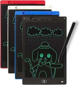 12 Large Size Digital Writing Board Graphic Drawing Tablet 12 Inch LCD Children's Tablet (BLACK)
