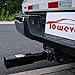 Towever 84433 Towever Trailer Hitch Extension, Hitch Extender for 2 Hitch receivers, 12 inches Length, 3,500 lbs. GTW