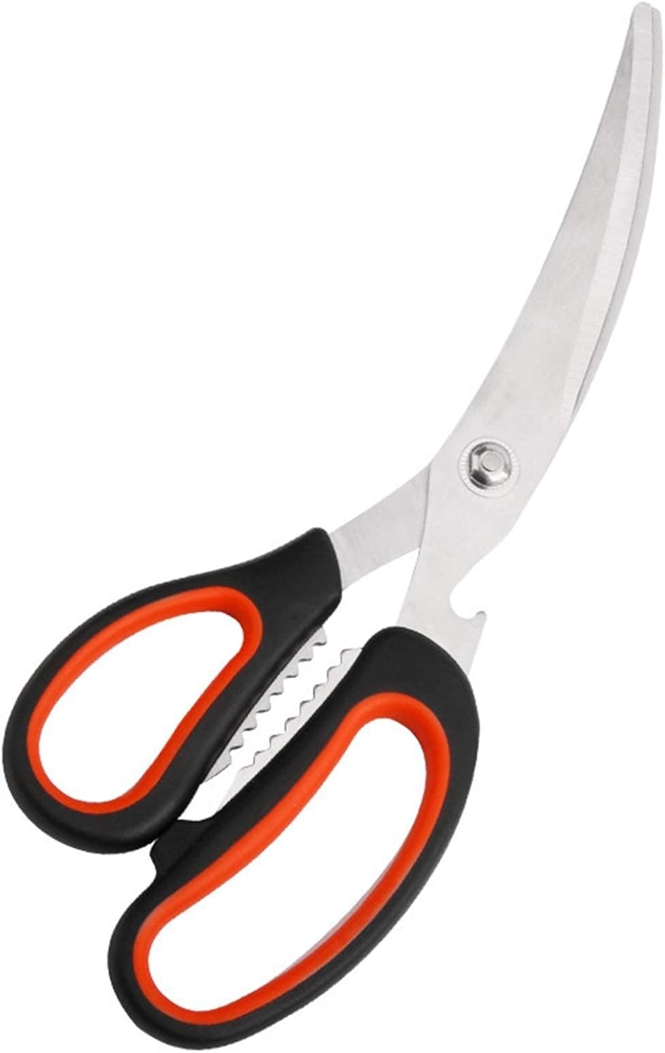 Multifunctional Stainless Steel Kitchen Scissors Korean Barbecu Barbecue Food Scissors