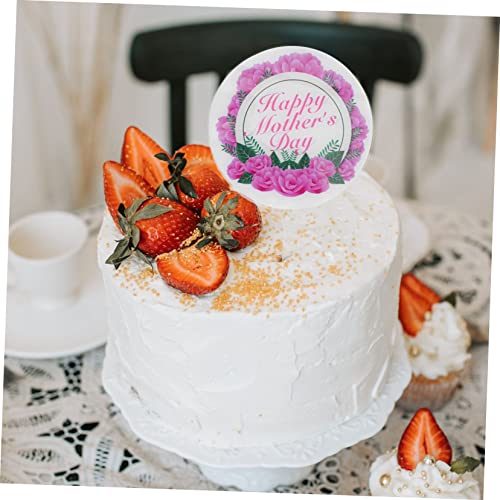 NOLITOY 5 Pçs Inserções De Bolo Do Dia Das Mães Topos De Bolo De Aniversário Decorações De Bolo De A