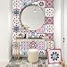 Autocollants De Carreaux Muraux, Autocollant Sol Carrelage Mural Stickers Diy Carreaux Rose Givré Mat Film Autocollant De Sol Cuisine Dosseret Bureau Armoire Remise À Neuf Sticker Mural, 30 Cm *