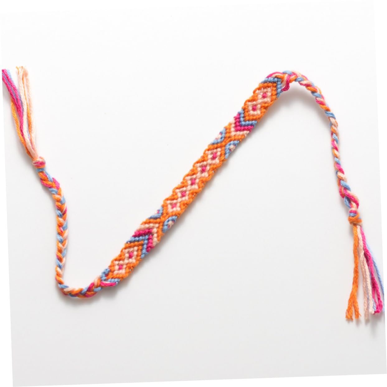 CALLARON 24 Piezas Pulsera Tejida Colorida Pulseras Tejidas Pulseras Trenzadas Hechas A Mano Pulsera Tejida Étnica Pulseras De Hilo Joyería Manual
