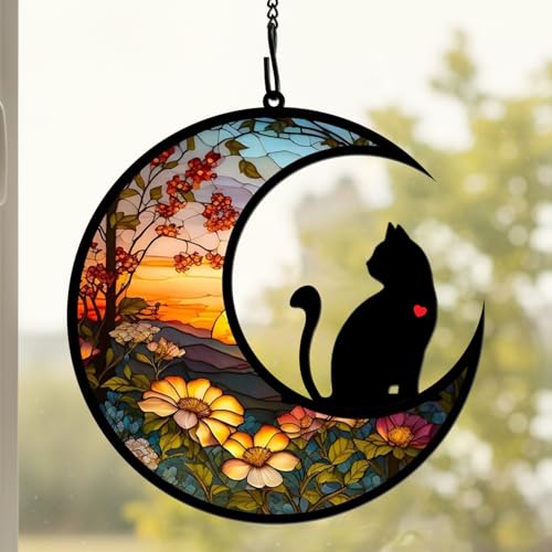 Attrape-soleil commémoratif pour chat BamLue et cadeau de deuil animalier
